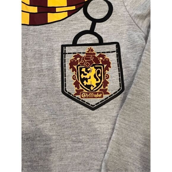 Harry Potter GRIFFINDOR T-shirt long sleeve size 7 - Picture 3 of 7